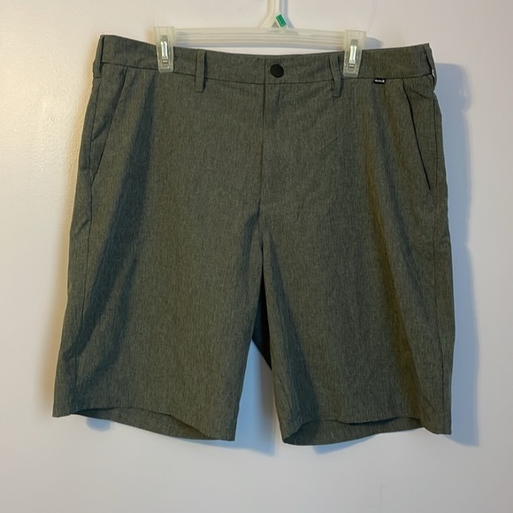Hurley Phantom Walkshorts Gray Heathered Board Shorts size 36 - Picture 1 of 13